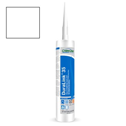 ChemLink F1263 DuraLink 35 Adhesion Sealant 10.1oz Cartridge 24ct-White